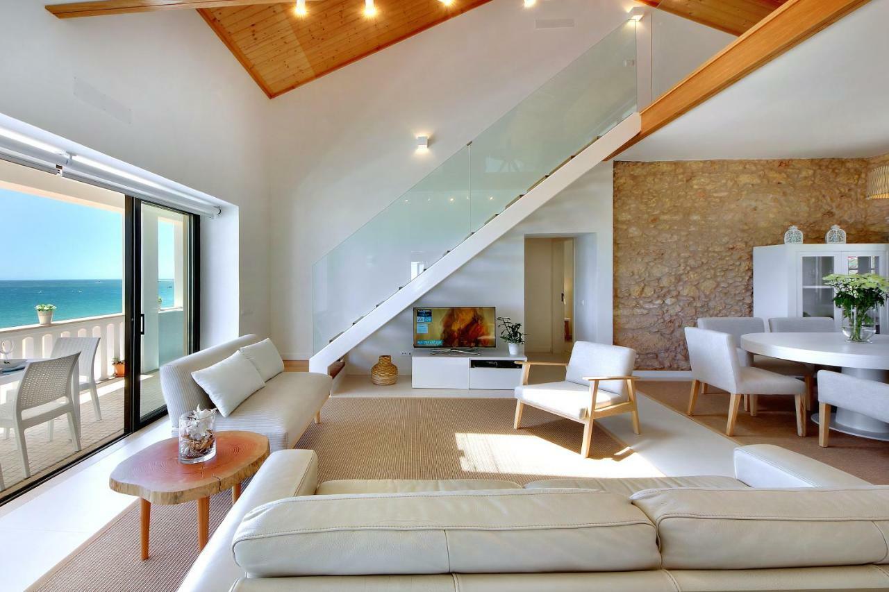 Casa Pe Na Areia- Unique Spot- Beach Front By Dreamvillasalbufeira Bagian luar foto