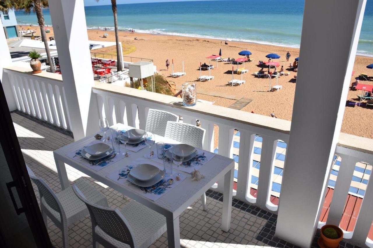 Casa Pe Na Areia- Unique Spot- Beach Front By Dreamvillasalbufeira Bagian luar foto