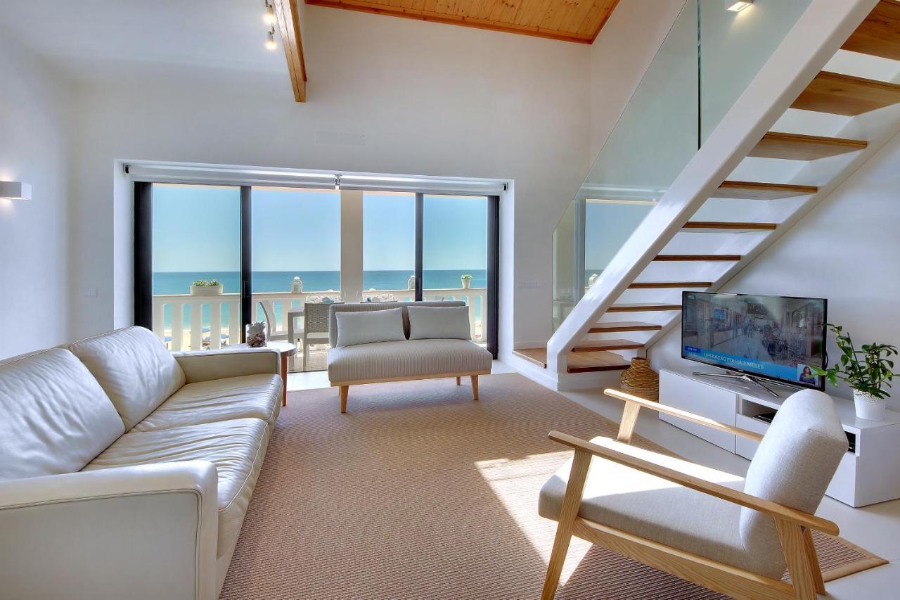 Casa Pe Na Areia- Unique Spot- Beach Front By Dreamvillasalbufeira Bagian luar foto