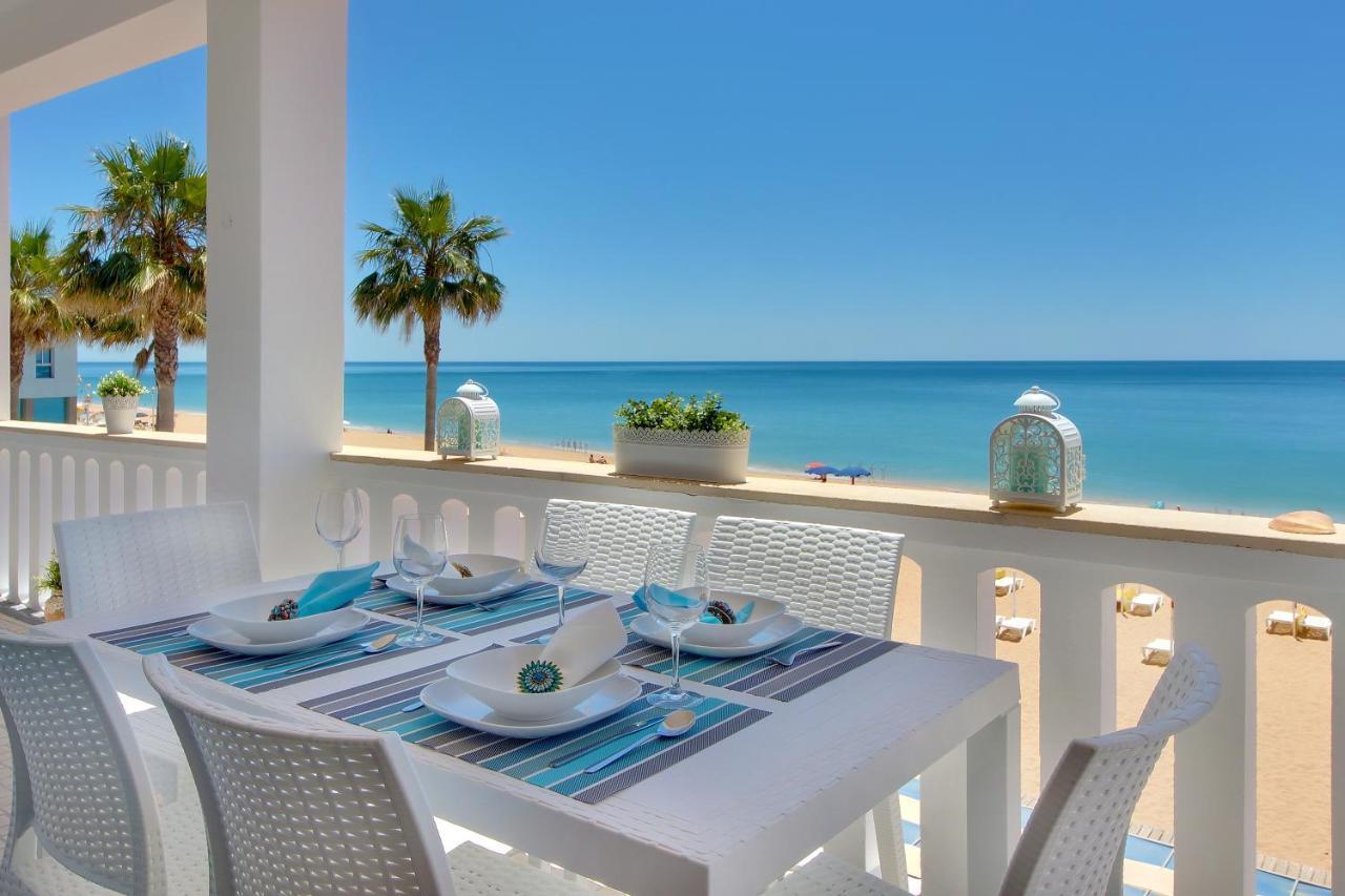 Casa Pe Na Areia- Unique Spot- Beach Front By Dreamvillasalbufeira Bagian luar foto