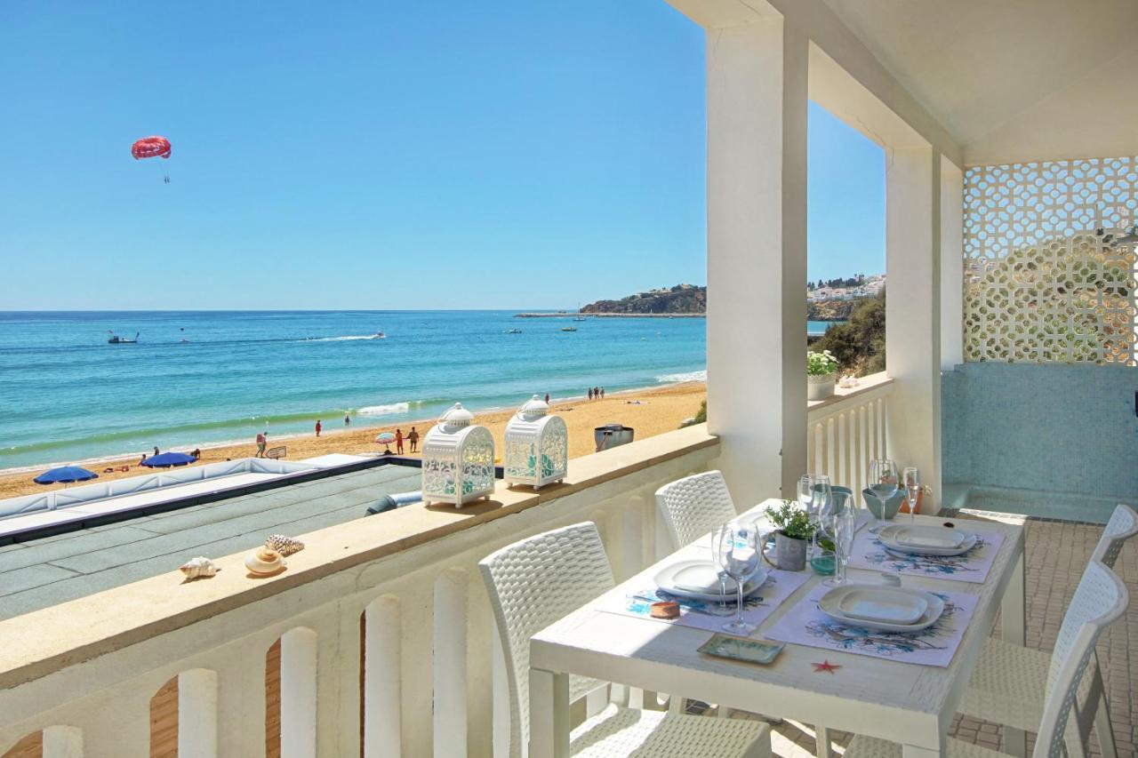 Casa Pe Na Areia- Unique Spot- Beach Front By Dreamvillasalbufeira Bagian luar foto