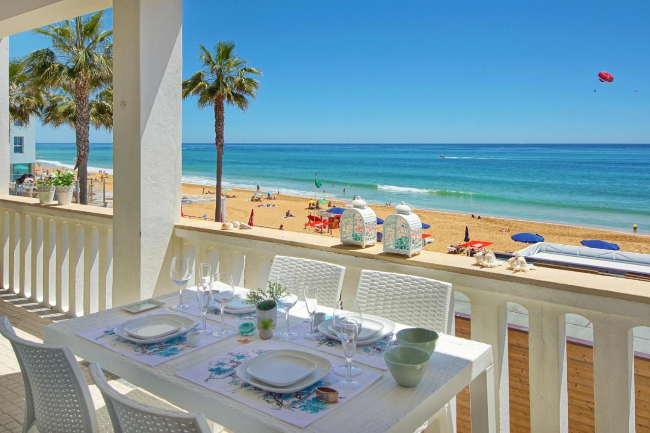 Casa Pe Na Areia- Unique Spot- Beach Front By Dreamvillasalbufeira Bagian luar foto